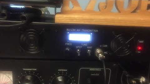 New AM solid state class D transmitter.