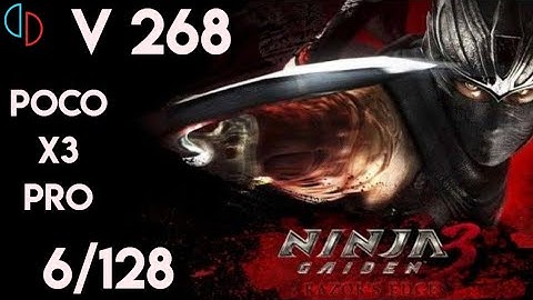 Ninja Gaiden 3 With Settings |Yuzu Android Emulator NCE v268 |Poco X3 Pro Snapdragon 860