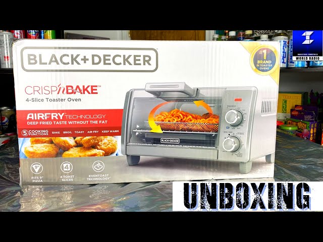 Unboxing and Review: Black + Decker Crisp N' Bake Convection Air Fry  Countertop Oven - Aaichi Savali