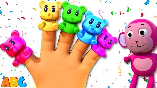 learn colors with finger family more baby songs for kids by all babies channel