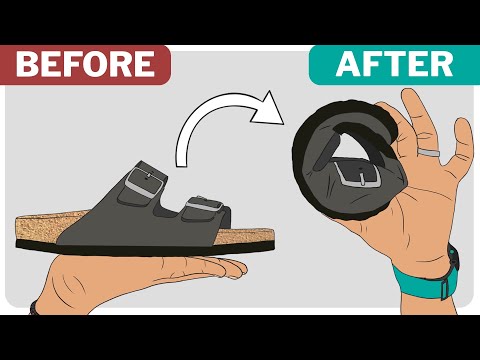 How to Turn Birkenstocks into Barefoot Shoes