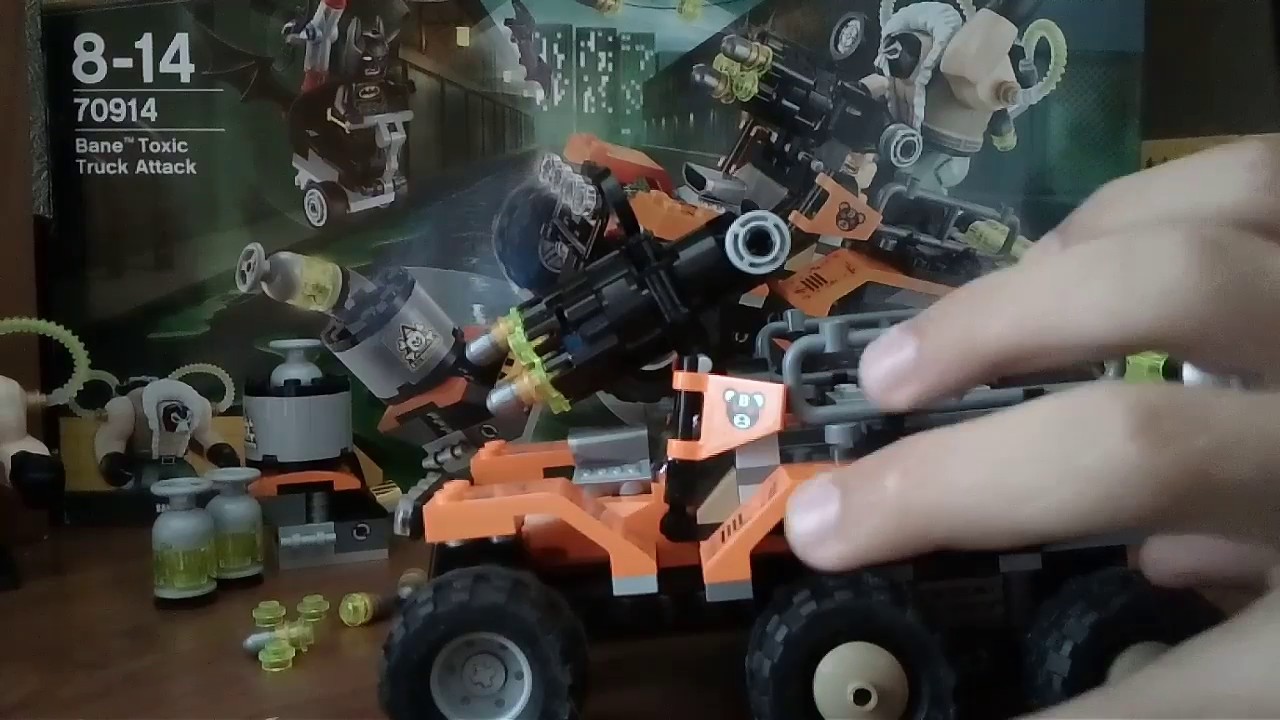 LEGO Batman. 70914. Токсичная атака Бэйна.