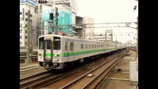 キハ142 キハ141 キハ48 キハ143×２ キハ40　2012.5.8札幌