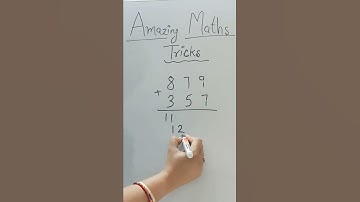 Simple Addition Method - without carry the number - amazing Maths tricks #shorts #tricks #maths