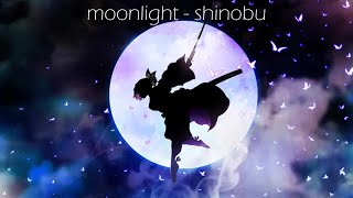 moonlight - shinobu kocho [FULL VERSION] [LYRIC VIDEO]