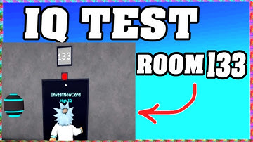 ROOM 133 IQ TEST Roblox Walkthrough 🧠 [Full Guide English]