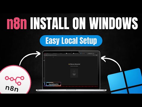 n8n FREE Install on Windows 11 ⚡ Local Setup 2025 (Hindi/English)