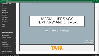 CSMS: Performance Tasks
