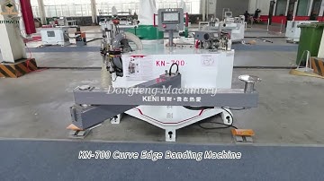KN-700 Curve Edge Banding Machine Use Display