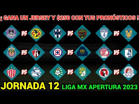 PRONÓSTICOS LIGA MX Jornada 12 APERTURA 2023 @Dani_Fut