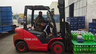 Loading Pallets on a Truck with Counterbalance Forklift @ForkliftSkills