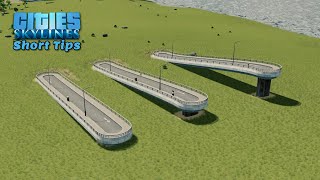 วิธีสร้างสะพาน – Cities: Skylines Short Tips screenshot 3