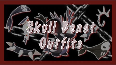 Transformice: Skull Beast Outfit (with Tips to Style the Fur!)