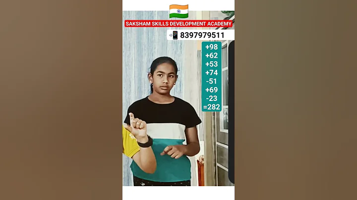 Finger Abacus 2 Digits Addition and Subtraction Amazing Video #learn #maths #education #skills #yt