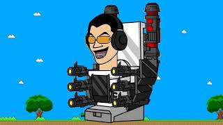 Mario Destroys The Toilet Skibidi Mario Handsome E.m