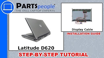 Dell Latitude D620 (PP18L) Display Cable How-To Video Tutorial