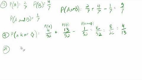 10.4: Find probabilities of disjoint and overlapping events (sample problems)