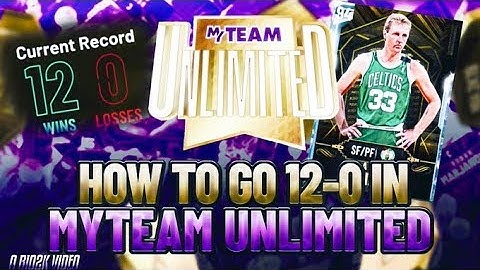 HOW TO GO 12-0 IN NBA 2K20 MYTEAM! BEST DEFENSIVE SETTINGS, LINEUPS, AND SCORING TIPS!