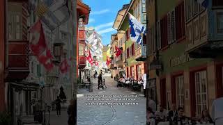 Exploring Zurich 🇨🇭 | Switzerland’s Most Beautiful City Tour!"#travel #ytshorts #travelguide#shorts