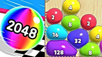 Live : Blob Merge 3D (Unlocked 8Qi) vs Ball Run 2048 vs Yoga Color Ball Race