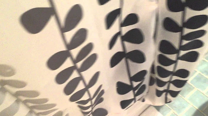 Why my shower curtain has holes in it.