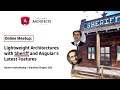 En lightweight architectures with sheriff and angulars latest features