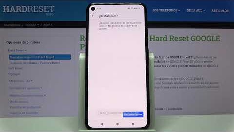 Cómo restaurar WiFi en GOOGLE Pixel 5 - solucionar problemas de WiFi