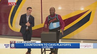 Kenny feels the energy for Cavs playoffs at Rocket Mortgage FieldHouse