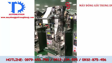 Máy đóng gói bột tự động dùng định lượng cốc đong