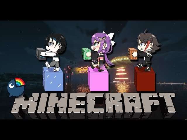 【Minecraftコラボ】ロード・トゥ・ハロウィン。ぼくらの名前は#痛面組 ！【三枝明那 / 桜凛月 / 黛灰】のサムネイル