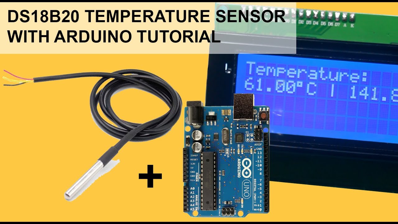 How To Use Ds18b20 Temperature Sensor Arduino Tutorial Arduino Hot Sex Picture 