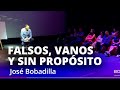NO SABEMOS QUE HACER CON NUESTRA VIDA - José Bobadilla