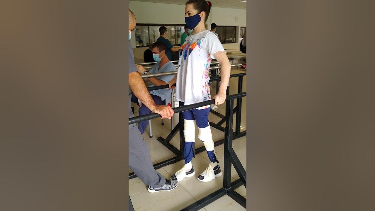 Paraplegic Walking Without Fear And Without Help On The Railings. paraplegic wheelchair YouTube