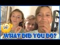 GIRLS TRASH HOUSE WHILE PARENTS ARE GONE! | We Are The Davises