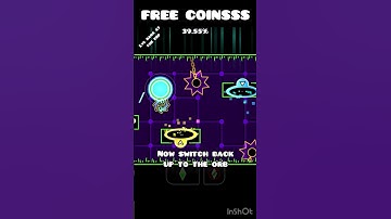 Even more FREE SILVER COINS!! (user coins) #geometrydash #gd #shorts