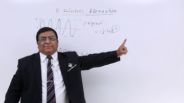 Class 12th – Definitions - Attenuation | Communication | Tutorials Point
