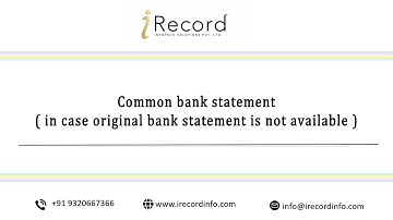 How to check Common bank statement | Step-by-Step Guide