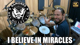 I BELIEVE IN MIRACLES - Ramones (Drum cover)