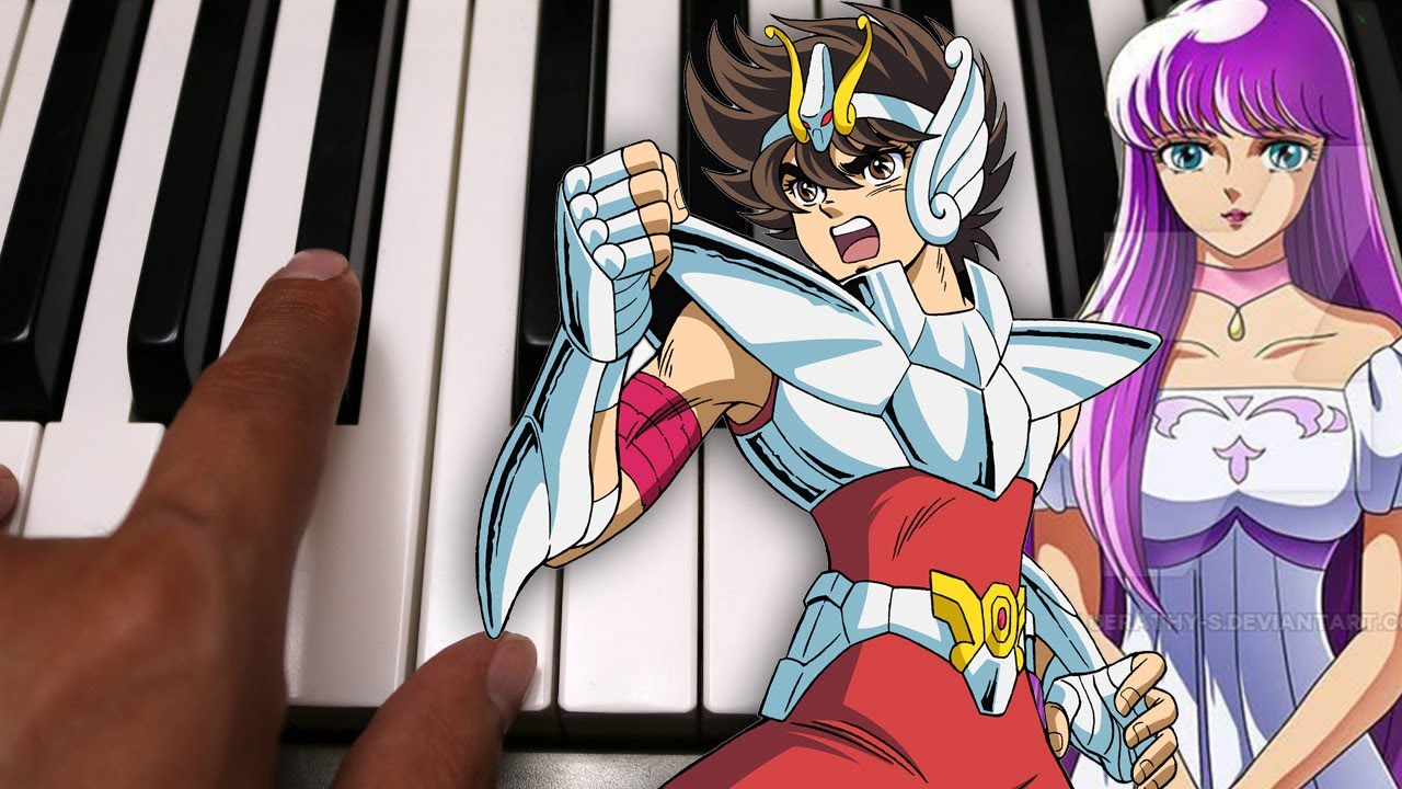 Soldier Dream / Caballeros del Zodiaco / Piano Tutorial / Notas