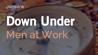 Pop Backing Track in D | 107 BPM | Down Under - Men at Work