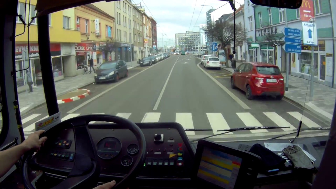 DPMP - Škoda 14TrM - linka 7: Dukla, vozovna - Globus a zpět