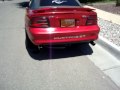 900 hp turbocharged  mustang new tail pipes and exhaust