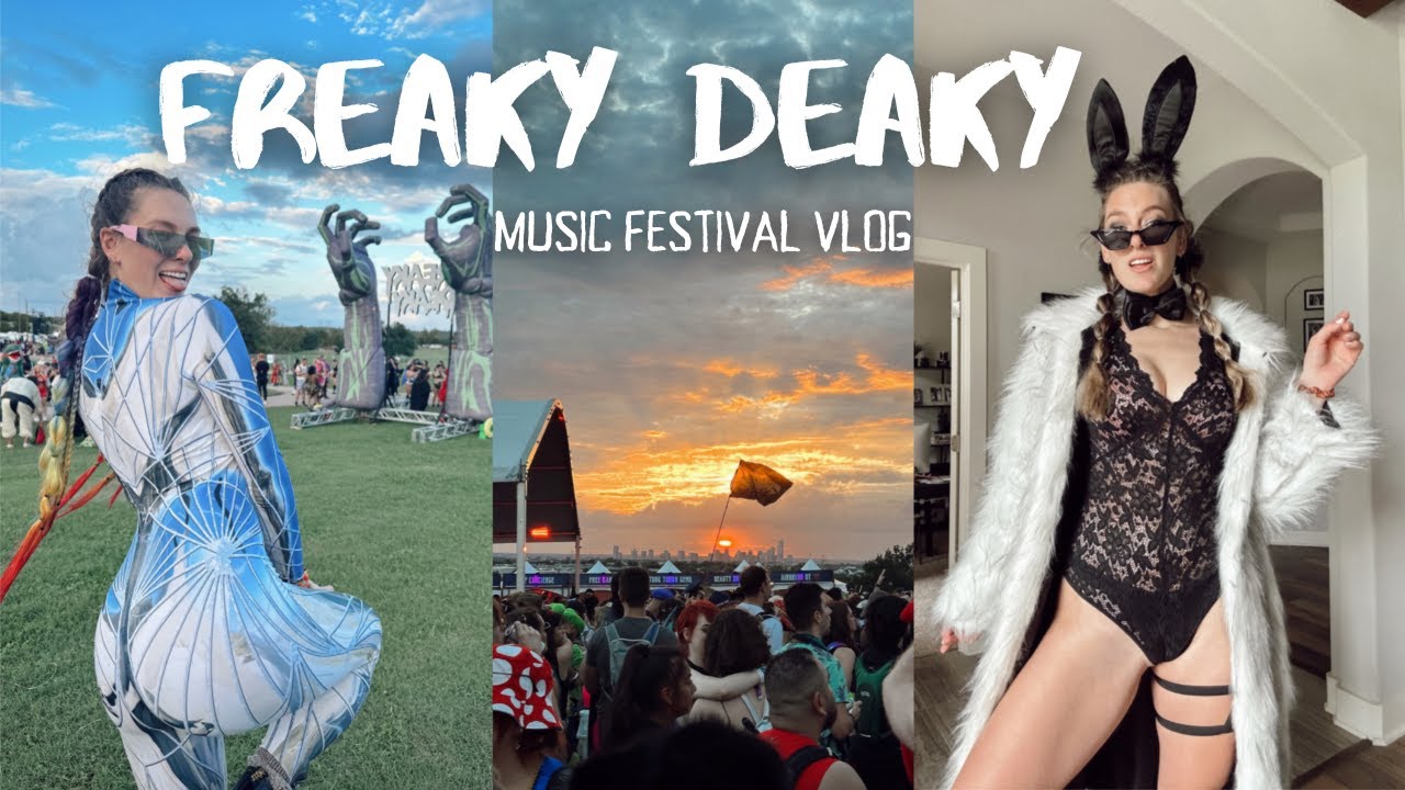FREAKY DEAKY MUSIC FESTIVAL VLOG 2023 YouTube