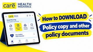 Care Health Insurance Self Help Portal | Know Your Policy - Download Policy Certificate, 80D Cert... screenshot 2