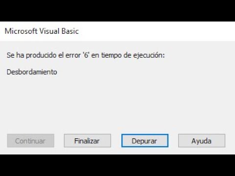 Error de desbordamiento clasico en VBA - Excel con variables tipo Integer