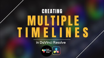 How to Edit with Different Timelines in a project | DaVinci Resolve 18 tutorial