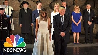 President Trump Pays Respects At Israel’s Holocaust Memorial And Museum | NBC News