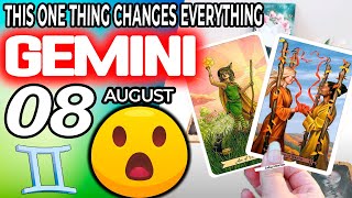 Gemini ♊THIS IS CRAZY?THIS ONE THING CHANGES EVERYTHING?? horoscope for today AUGUST 8 2023♊ gemini