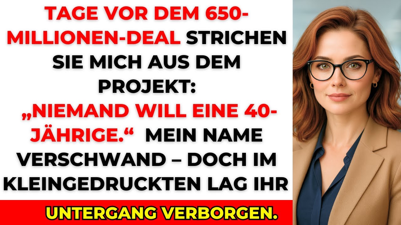Mein Chef wollte mich vor einem 650-Millionen-Deal auslöschen – doch mein Patent zerstörte ihn