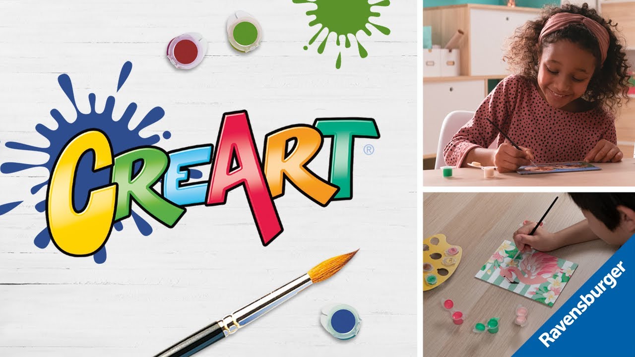 Become a little artist with CreArt, Ravensburger CreArt